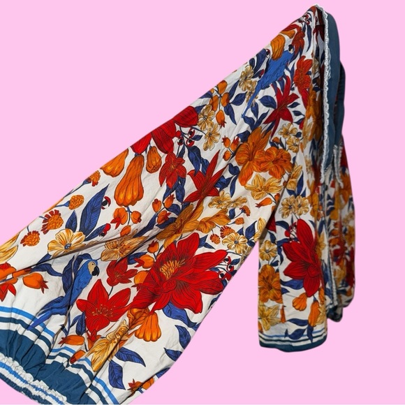 FARM Rio Florisbela Buttondown Collared Top - Picture 4 of 4